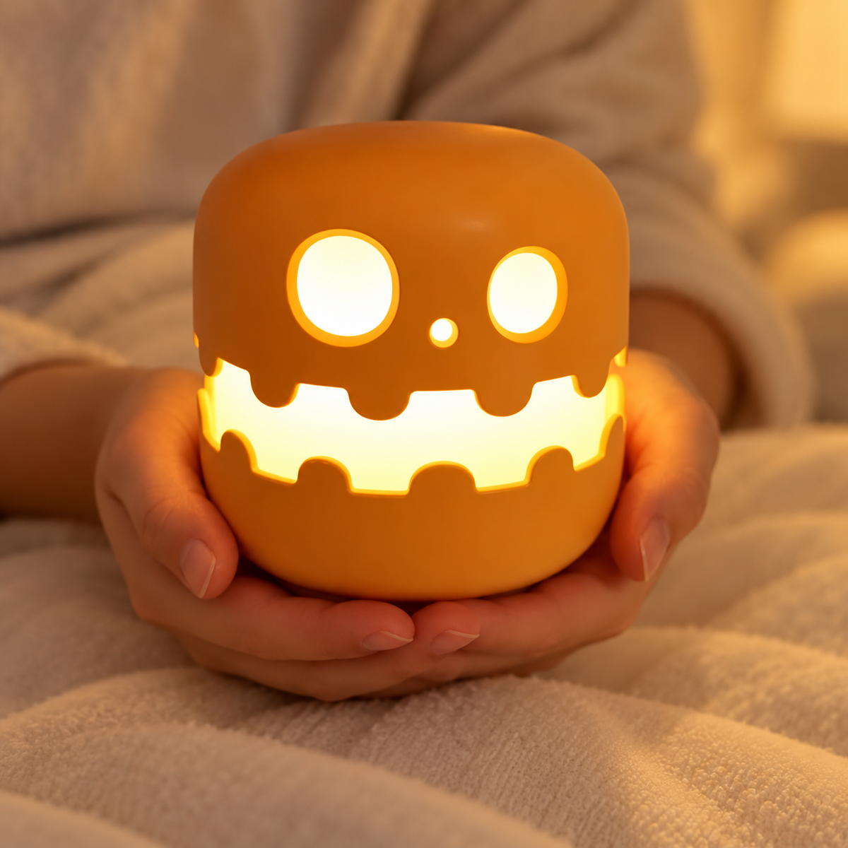 Pumpkin Glow Halloween Night Light