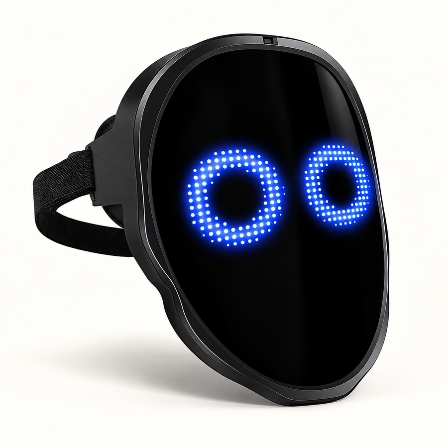 Bluetooth LED Halloween Mask | 115 Animated & Static Designs