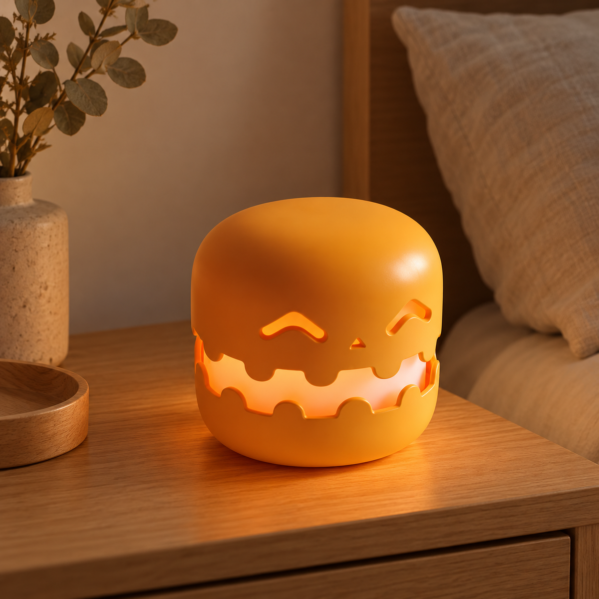 Pumpkin Glow Halloween Night Light