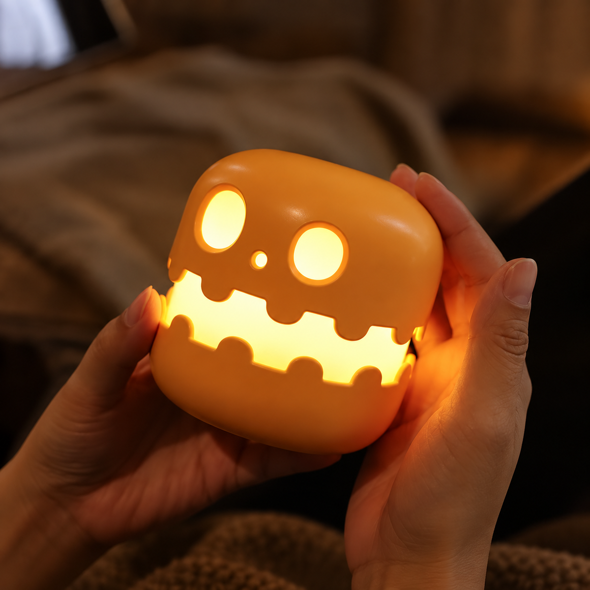 Pumpkin Glow Halloween Night Light